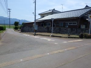 寺社村中線舗装施工前2