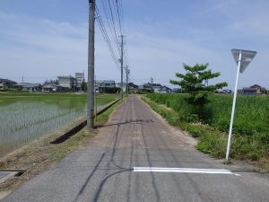 寺社村中線舗装施工前1